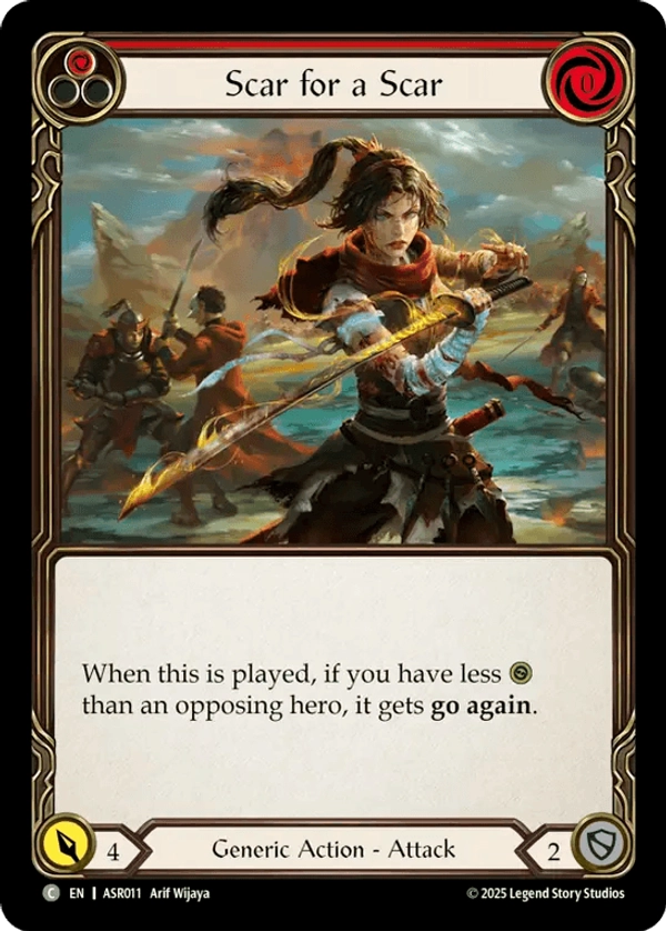 Scar for Scar (ASR011)